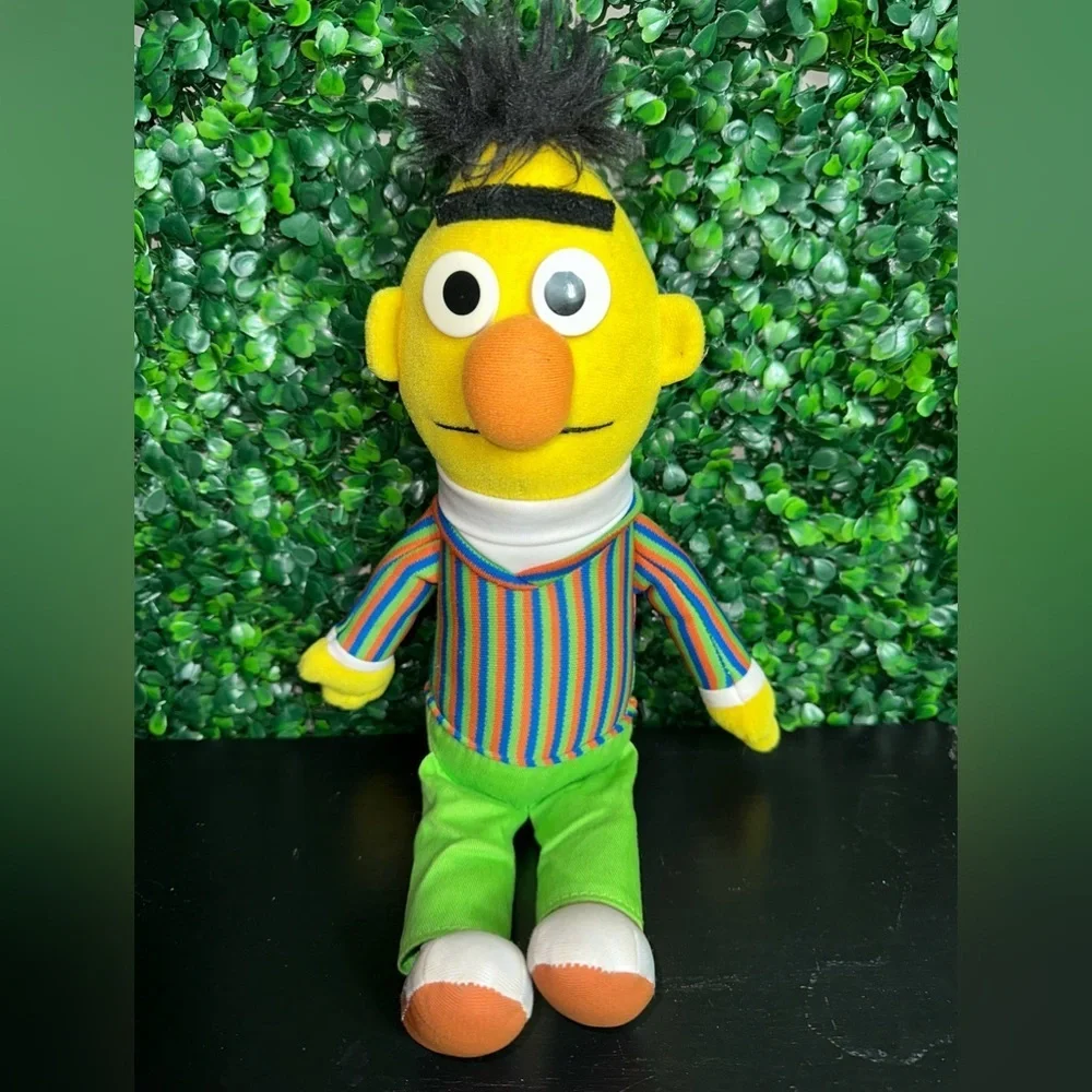 Sesame Street 2002 Stuffed Bert Gund Plush